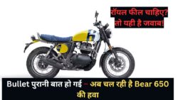 दमदार इंजन, देसी स्टाइल | Royal Enfield Bear 650 का मौका न गवाएं!