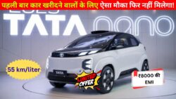 ₹8000 की EMI में मिलेगा प्रीमियम लुक वाली कार – जानें Tata Nano 2025 के दमदार राज!